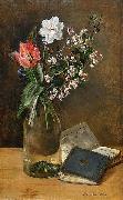 Anna Munthe-Norstedt Still Life with Spring Flowers Spain oil painting artist